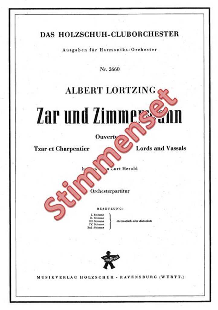 Zar und Zimmermann